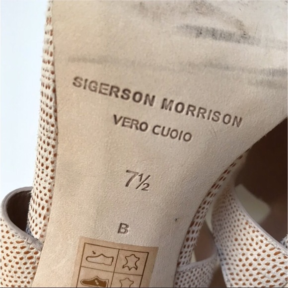 Sigerson Morrison Women's Marino Diamond Sandals - Picture 8 of 8